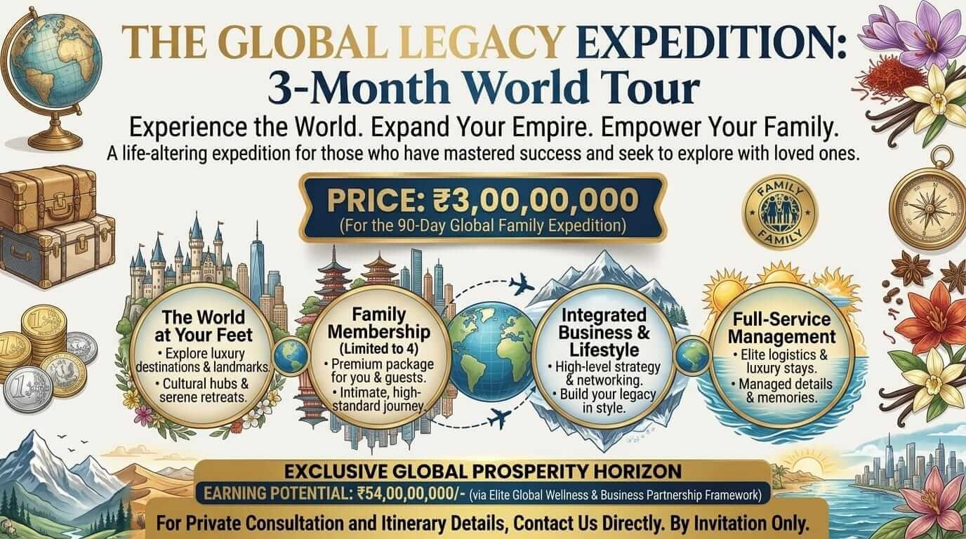 WORLD TOUR WITH FAMILY